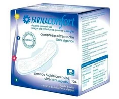 "Farmaconfort Wings" naktiniai įklotai 10vnt