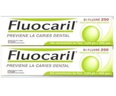 Fluocaril Mėtų skonio dantų pasta ėduonies prevencijai 2x125ml