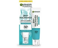 Garnier Pure Active Bha Niacinamida Fluido Anti-Imperfecciones Fps50, 40 ml