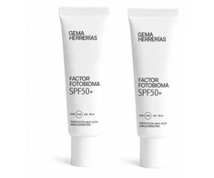 Gh Gema Herrerias Gema Herrerías Factor Fotobioma Spf50+ 2x, 50 ml