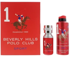 Gift Set Beverly Hills Polo Club: 1982 - Sport 1 Eau De Toilette For Men, 50 ml + 1982 - Sport 1 Anti-Perspirant Dezodorantas Purškiklis For Men, 175 ml