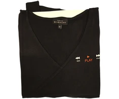Givenchy, Play, ilgomis rankovėmis, unisex tekstiliniai marškinėliai, moterims, dydis M