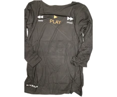 Givenchy, Play, ilgomis rankovėmis, unisex tekstiliniai marškinėliai, moterims, dydis M