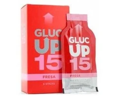 Gluc Up Strawberry 15g X 5 lazdelės 30ml