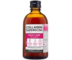Gold Collagen maisto papildas Auksinis kolagenas Superdozė Spindinti oda 300ml