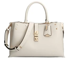 Guess, Albury, Synthetic Leather, Textile Bag, Baltas, For Women, 31.5 x 22 x 13.5 cm