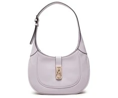 Guess, Alexie, Synthetic Leather, Textile Bag, Lilac, HWVG84, For Women, 22 x 14.5 x 10 cm