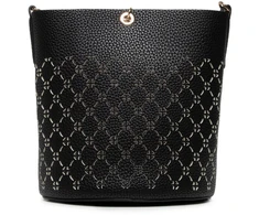Guess, Amara, Synthetic Leather, Textile Backpack, Juodas, XG849301, For Women, 18/21 x 20 x 14 / 14/18 x 17.5 x 6.5 cm