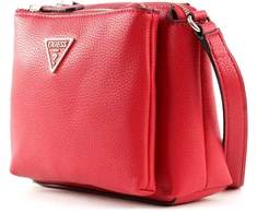 Guess, Becca, Textile Crossbody Bag, Raudona, For Women