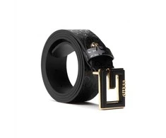 Guess, Blackne, Textile Belt, Juodas, For Women, Size L