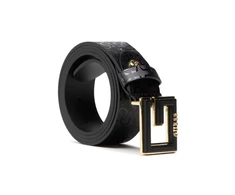 Guess, Blackne, Textile Belt, Juodas, For Women, Size L