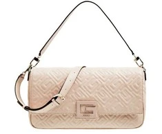 Guess, Brightside, Polyurethane, Textile Bag, Shoulder Bag, Rosewood, For Women