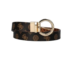 Guess, Cessily, Textile Belt, Juodas, For Women