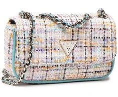 Guess, Cessily, Textile Crossbody Bag, Multicolour, hwtm76, For Women
