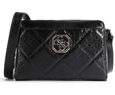 Guess, Dilla, Textile Crossbody Bag, Juodas, Mini, For Women