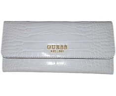 Guess, Laurel, Textile Wallet, SLG Large Zip, SWCA8500500POD, Pale Cloud, For Women