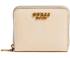 Guess, Laurel, Textile Wallet, SLG Small Zip, SWVB8500370, Light Rum, For Women