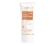 GUINOT Youth Perfect Finish Kreminis Golden - jauninamasis veido kremas su atspalviu SPF50, auksinio atspalvio 30ml