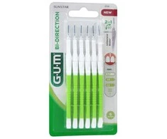 Gum Bi-Direction tarpdančių valymo priemonė 0,7mm žalia