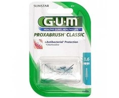 Gum "Proxabrush" kūgio formos šepetėlio papildymas 4U R.614