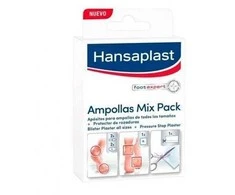 "Hansaplast Foot Expert" hidrokoloidinių ampulių tvarsčių pakuotė