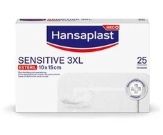 "Hansaplast Sensitive 3XL" 5 tvarsčiai