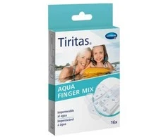 Hartmann Aqua Finger Mix pleistrai maudynėm 16vnt