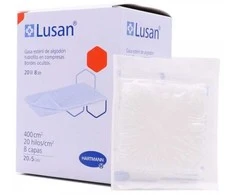 Hartmann Lusan Cotton Gauze tvarsčiai 20 vnt iš 5