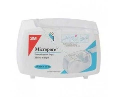 Hartmann Micropore Baltos spalvos tvarstis 7,5 X 2,5 cm 3 m