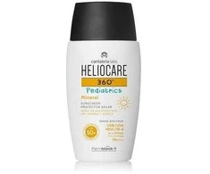 Heliocare 360° Pediatrics Mineral SPF50+ Apsauginis fluidas vaikams nuo saulės, 50 ml