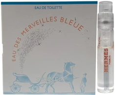 Hermes, Eau des Merveilles Bleue, Eau De Toilette, For Women, 2 ml *Vial
