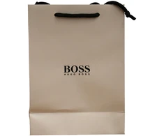 Hugo Boss, Hugo Boss, Cardboard Shopping Bag, Paper, Baltas