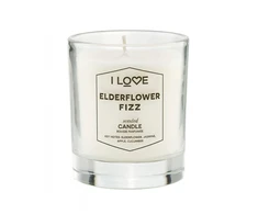 „I Love Elderflower Fizz“ aviečių kvapioji žvakė, 160 g