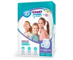 Id Comfy Junior kelnaitės 4-7 metai 14vnt