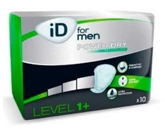 Id Expert Men Level 1 Plus vyrų įklotai 10vnt
