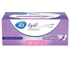 ID pants lengvam šlapimo nelaikymui Ultra Mini įklotai 28 vnt