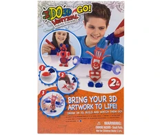 „Ido3D“, įkvėpkite savo 3D meno kūriniams gyvybės, 2 spalvą keičiantys vertikalūs rašikliai, piešimo rinkinys, unisex, 8+ metų