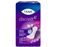 įklotai Tena Discreet Normal Night 10 vnt