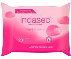 "Indasec Clean And Fresh" intymios higienos servetėlės 20 vienetų