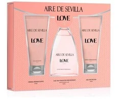 Instituto Español Aire De Sevilla Love EDT Purškiklis 150ml 3vnt rinkinys