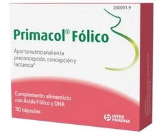 "Interpharma Primacol Folic" 30 kapsulių