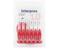 "Interprox Vitis" "Interdent Dentaid Mini 6u" kūginis dantų šepetėlis
