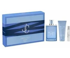 Jimmy Choo Man Aqua Eau De Toilette Purškiklis, 100 ml Set 3 Pieces