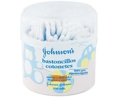 Johnson &amp; Johnson "Johnsons" ausų krapštukų dėžutė 200 vienetų