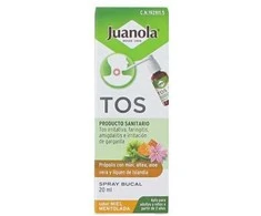 Juanola Burnos skalavimo skystis nuo kosulio 20ml