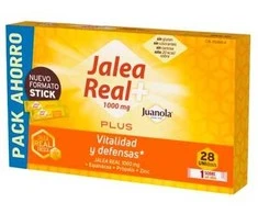 Juanola Royal Jelly Plis buteliukai 28 vnt