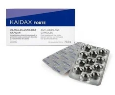 "Kaidax Forte" nuo plaukų slinkimo 60 kapsulių
