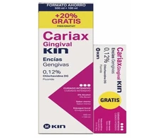 Kin Cariax Gingival Mouthwash 600ml+Dantų pasta 100ml