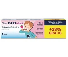 "Kin" kelioninis vaikiškas dantų šepetėlis 100ml