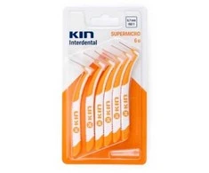 "Kin Supermicro" tarpdančių šepetėlis 6 vnt